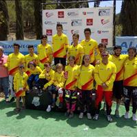 Los raiders canarios logran diez podios en la Copa de España de BMX de Almuñecar  