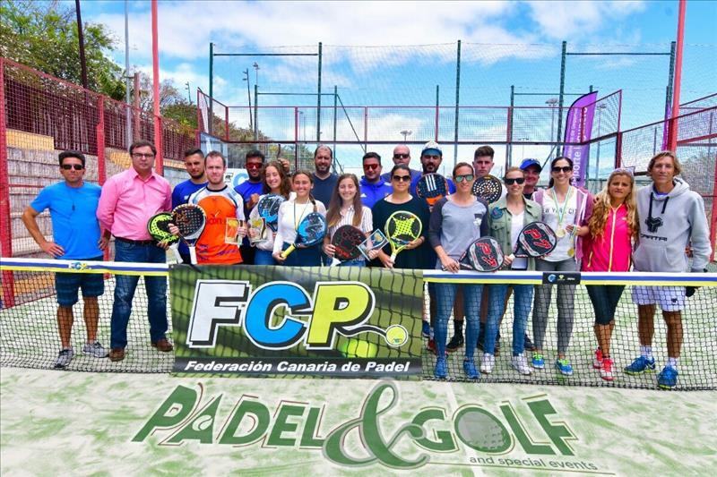 Clara Siverio y Paula Hoyos ganan la Absoluta femenina del Torneo de Pádel Ciudad de La Laguna