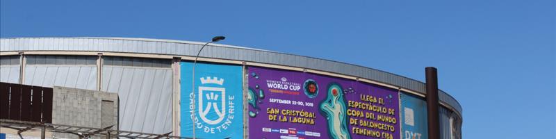 La Laguna se engalana para recibir el Campeonato del Mundo de Baloncesto Femenino FIBA 2018