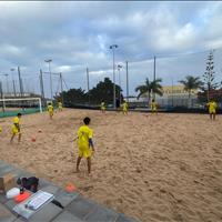 La selección canaria infantil de fútbol playa inicia su preparación en La Laguna