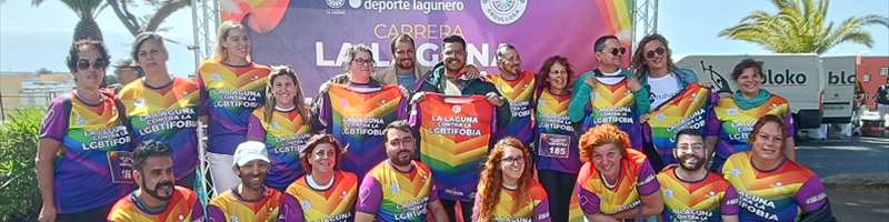 La Laguna lucha contra la LGBTIfobia en una carrera plagada de diversión, tolerancia e inclusión
