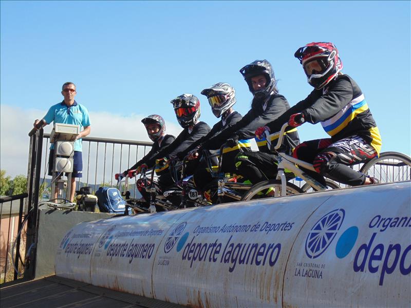 Cinco raiders representarán a Canarias en el próximo Campeonato de España de BMX