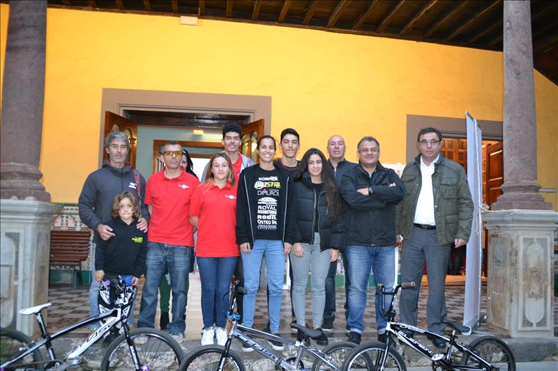 Reconocimiento a los raiders laguneros que se alzaron con triunfos en la Copa de España de BMX