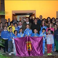 Felicitación a los campeones de Canarias de Pista de Invierno de Menores