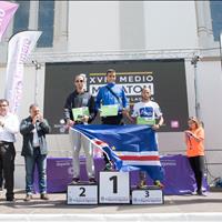 Abderrahim El Jaafari y Aroa Merino, ganadores del XVIII Medio Maratón Ciudad de La Laguna
