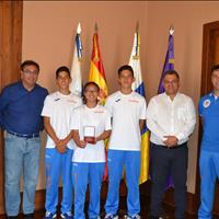José Alberto Díaz se congratula del éxito del Shurite en el Campeonato de España Cadete