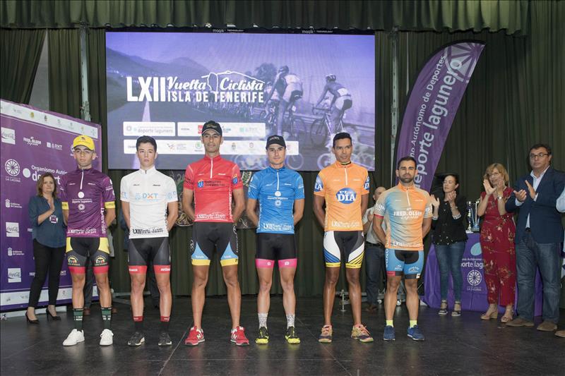 La LXII Vuelta Ciclista Isla de Tenerife presenta a los 13 equipos que tomarán parte en la carrera 