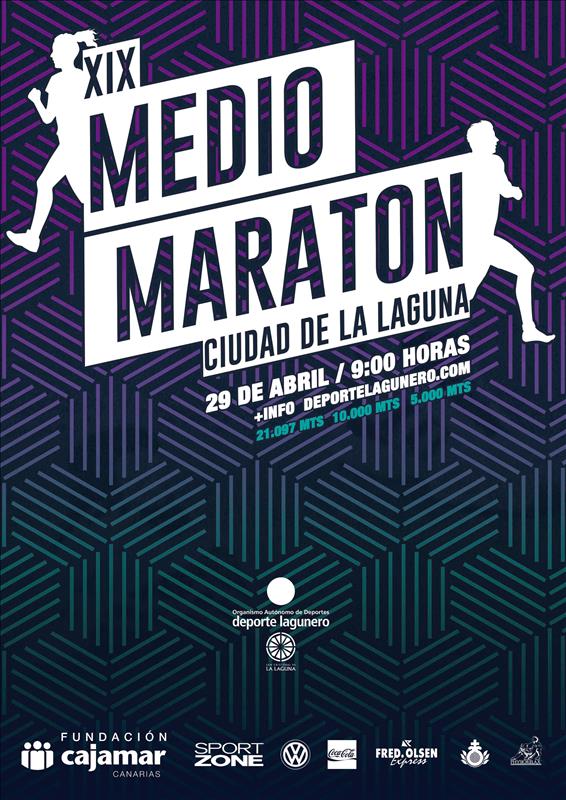 Un 40% de las personas inscritas en la XIX Medio Maratón Ciudad de La Laguna son mujeres