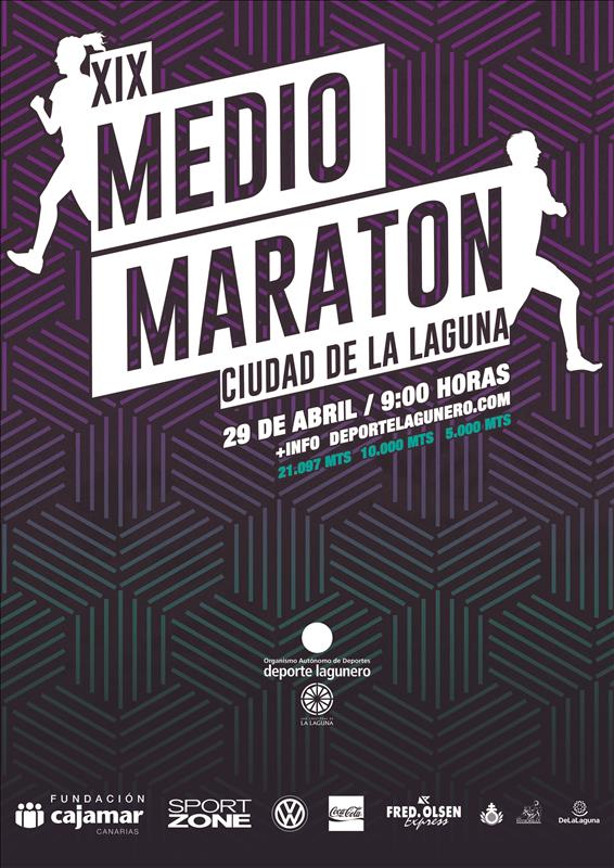 La XIX Medio Maratón Ciudad de La Laguna se celebra este domingo con récord de participantes