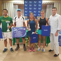 Joaquín Muñoz y Rocío de la Torre, ganadores del XXXIX Open de Tenis Ciudad de La Laguna-Casa Venezuela 