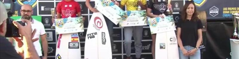 Melania Suárez, campeona de España absoluta de surf