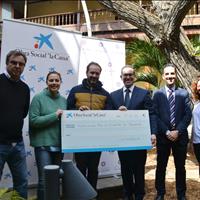 La Obra Social La Caixa hace entrega de lo recaudado en la VII edición de la Carrera de Taco a la Asociación para la Diabetes de Tenerife