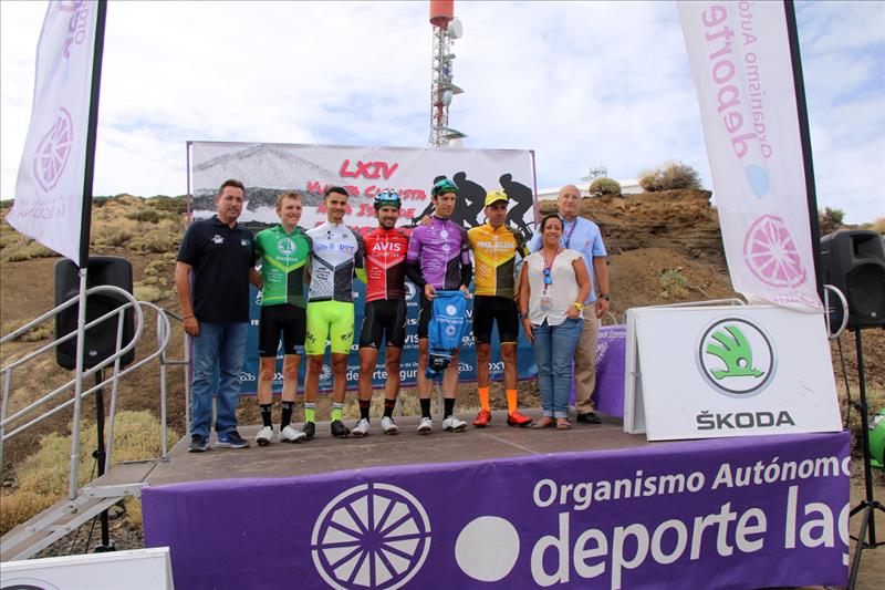 La etapa reina corona a Adria Moreno como nuevo líder de la Vuelta Ciclista Isla de Tenerife