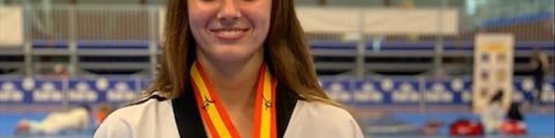 Andrea Suárez, medalla de bronce en el Campeonato de España Absoluto 2021 en la categoría de -67 Kg