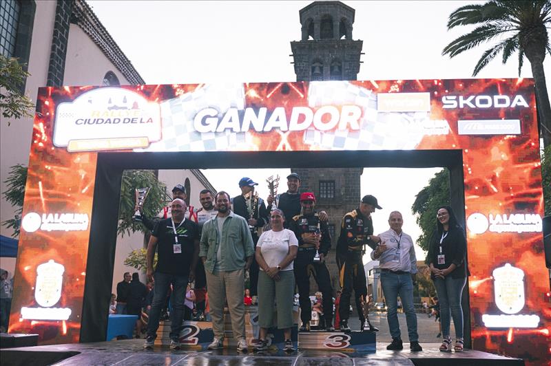 Segunda victoria en el Rallye Ciudad de La Laguna – Trofeo Worten para Víctor Abreu y Luis Rodríguez
