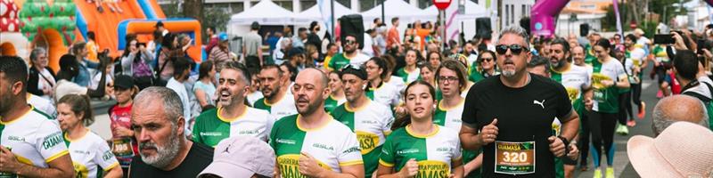 La Carrera Popular de Guamasa celebra su tercera edición con récord de participantes
